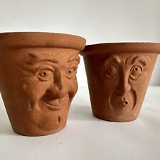 Terracotta face plant for sale  Shipping to Ireland