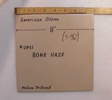 1 peça. *Cor Bone Haze* Telha cerâmica; American Olean 8" X 8" nova #UP51 comprar usado  Enviando para Brazil