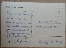 Autograph autogramm intendant gebraucht kaufen  Deutschland