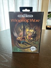 Wings of Wor (Sega Genesis, 1991) Cartucho Autêntico + Caixa com Guia - Testado! comprar usado  Enviando para Brazil