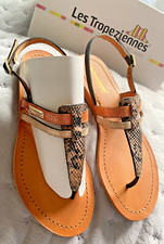 Sandales cuir doigt d'occasion  Nice-
