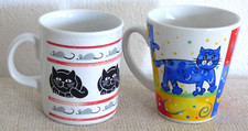 Katzen kaffeebecher england gebraucht kaufen  Stuttgart