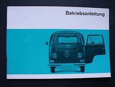 Betriebsanleitung 1968 bus gebraucht kaufen  Essen