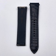 Usado, Cartier Santos cinturino orologio strap pelle alligatore nero KDAULAKX 21/18mm comprar usado  Enviando para Brazil