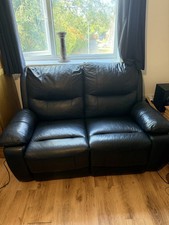 Black leather dfs for sale  COLCHESTER