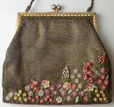 vintage gold handbag for sale  KING'S LYNN