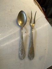 Cucchiaio forchetta antica usato  Collecchio