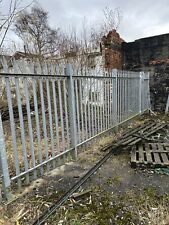 Galvanised palisade fencing for sale  OLDHAM