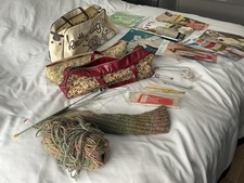 Large bundle knitting for sale  HALIFAX