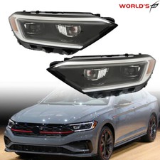 Farol projetor Full LED esquerda direita 2 peças para Volkswagen Jetta 2019 2020 2021 comprar usado  Enviando para Brazil