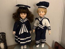 Porcelain dolls sailor for sale  Greenfield