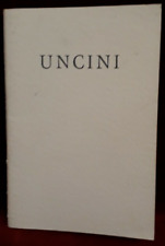 Giuseppe uncini catalogo usato  Roma