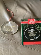 Hallmark xmas keepsake for sale  BOGNOR REGIS