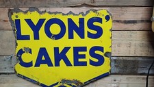 Lyons cakes enamel for sale  KENILWORTH