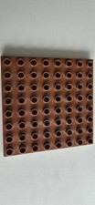 Lego Duplo 1 Bauplatte 8 x 8 Noppen 13 x 13 cm Braun comprar usado  Enviando para Brazil