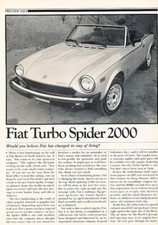 1981 fiat turbo for sale  Red Wing