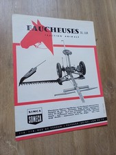 Prospectus tracteur faucheuse d'occasion  Lys-lez-Lannoy