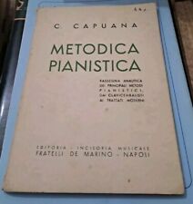 Metodica pianistica capuana usato  La Maddalena