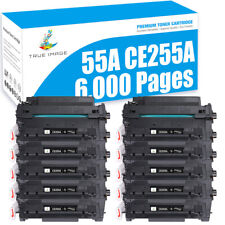 LOTE 1-10 para HP 55A CE255A Toner LaserJet P3015dn P3015 P3016 MFP M521dn M525dn comprar usado  Enviando para Brazil