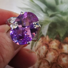 Ladies faux amethyst for sale  BOSTON