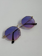 Vintage sonnenbrille gold gebraucht kaufen  Gütersloh