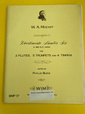 Divertimento kv188 mozart gebraucht kaufen  Rottenburg am Neckar
