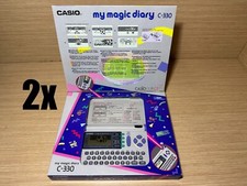 2x - Casio Club my magic Diary C-330 Cg-310 C-300 Game & watch loopy comprar usado  Enviando para Brazil