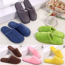 Chinelos masculinos femininos de pelúcia macia inverno quente interior antiderrapante chinelo para casa sapatos comprar usado  Enviando para Brazil