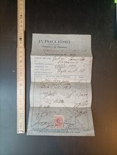 Fattura ricevuta storica usato  Varese