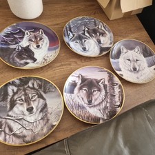 Franklin mint wolf for sale  TADLEY