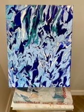 Original acrylic abstract for sale  Conroe