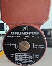 Grundfos UPS 15-42F 3 velocidades bomba de recirculação 115 volts HVAC água quente comprar usado  Enviando para Brazil