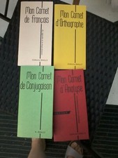 Carnet français conjugaison d'occasion  Rebais