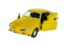 WELLY VW VOLKSWAGEN KARMANN GHIA CUPÊ AMARELO MODELO FUNDIDO 1:34 NOVO  comprar usado  Enviando para Brazil