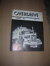 Vintage overdrive trucking for sale  Blairstown