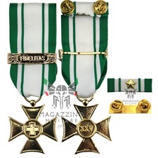 Medaglia nastrino croce usato  Lodi