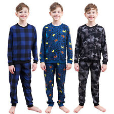 Boys fleece pyjamas for sale  LEICESTER