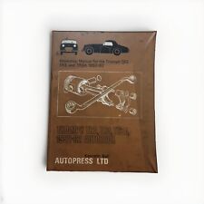 triumph manual tr 2 service for sale  Vancouver