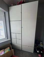 ikea beech wardrobe for sale  CHIPPENHAM