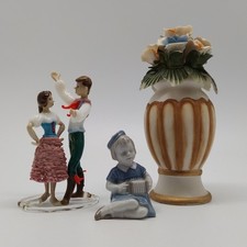 Lotto soprammobili ceramica usato  Forli