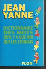Dictionnaire mots connais.jean d'occasion  Aix-les-Bains