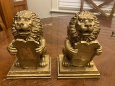 Vintage bookends gold for sale  Owensboro