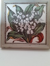 Framed antique majolica for sale  WARMINSTER