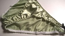 Sexy green satin for sale  CLACTON-ON-SEA