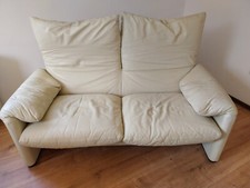 Cassina ledersofa zweisitzer gebraucht kaufen  Abentheuer, Leisen, Schwollen