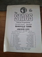 Mansfield town lincoln for sale  NORTHAMPTON