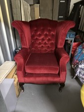 Vintage red velvet for sale  LONDON
