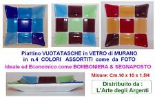 Bomboniera piatto vetro usato  San Cassiano