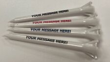 Personalised white plastic for sale  WOKINGHAM