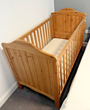 Solid pine cot for sale  SUTTON COLDFIELD